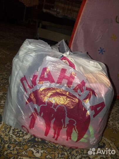 Новая одежда пакетом на девочку до 3 лет