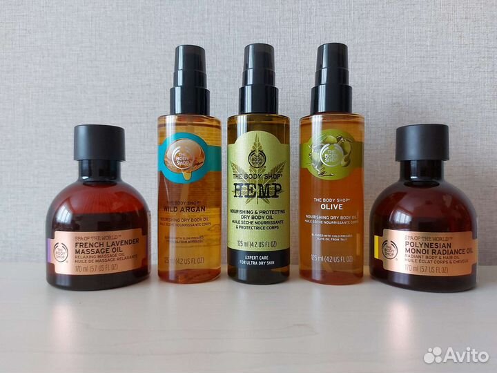 Масла для тела The body shop