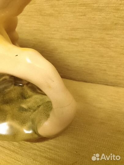 Собака майолика СССР