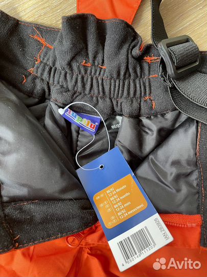 Lupilu полукомбинезон 86/92 штаны демисезонные