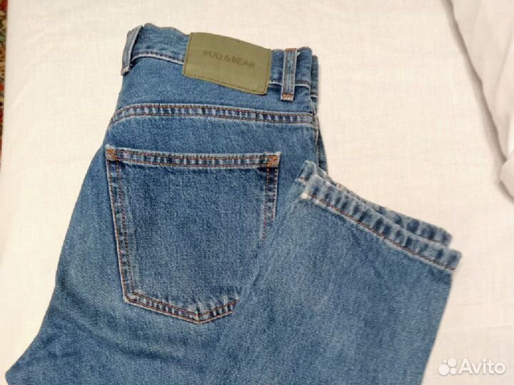 Джинсы pull and bear серия MOM