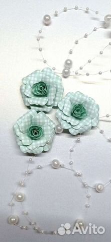 Набор цветов из бумаги