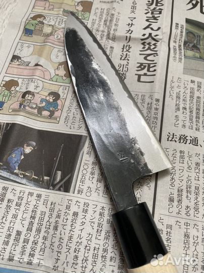 Японский кухонный нож сталь Аогами