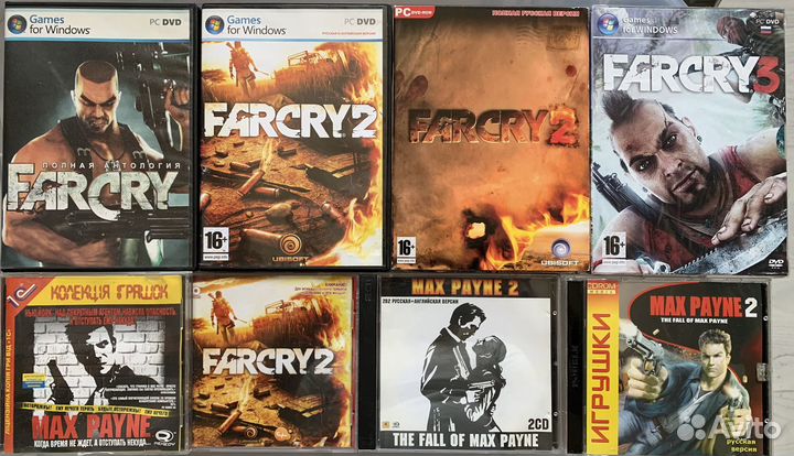 FarCry, Call of Duty, Half-Life & др 3D-action