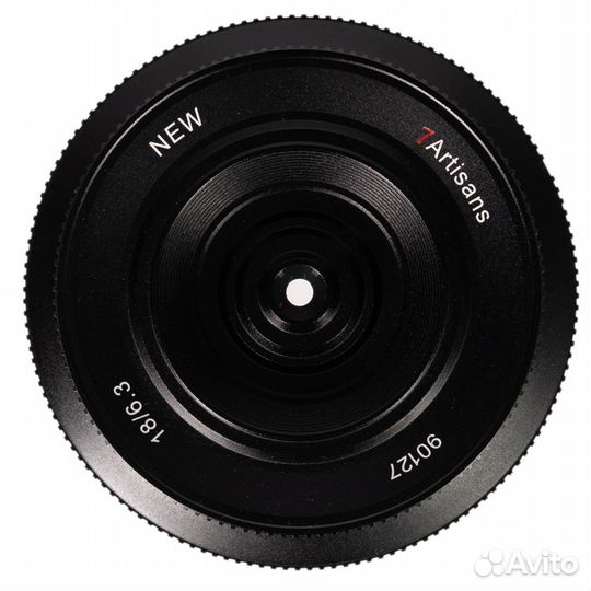 Объектив 7artisans 18mm F6.3 II Fuji X, черный