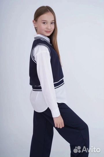 Школьная форма, школьный комплект с брюком