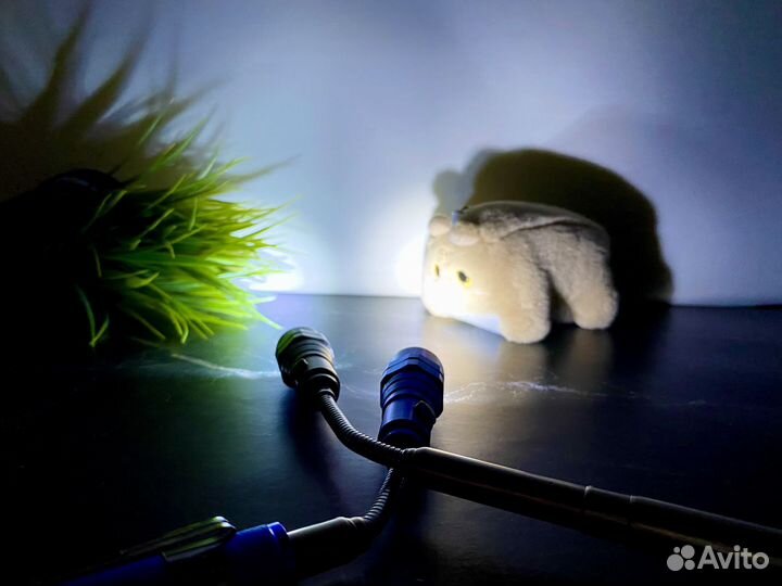 Фонарь телескопический с магнитом 56см