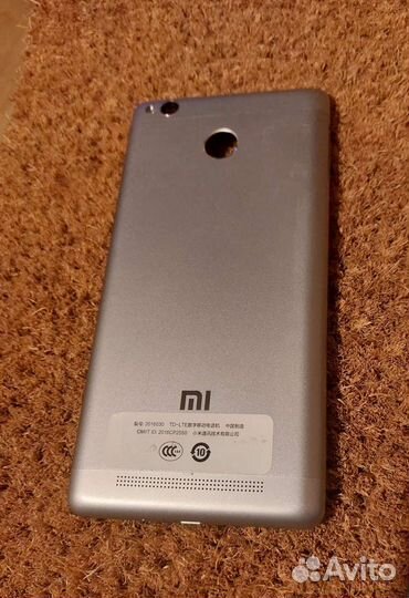 Задняя крышка от телефон Xiaomi 3 X