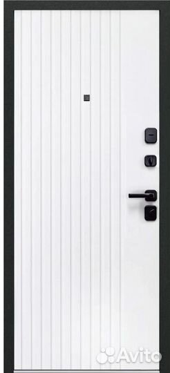 Дверь Входная люксор 2мдф Вертикаль