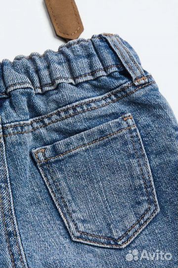 Комплект из рубашки и джинсов H&M 74