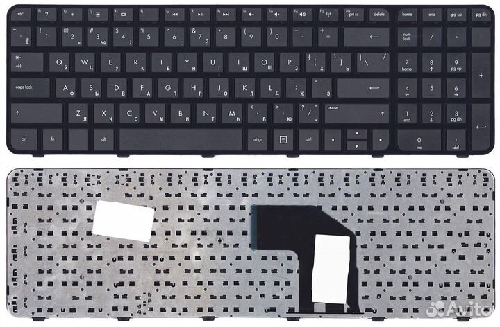 Клавиатура для HP Pavilion G6-2000 черная с рамкой