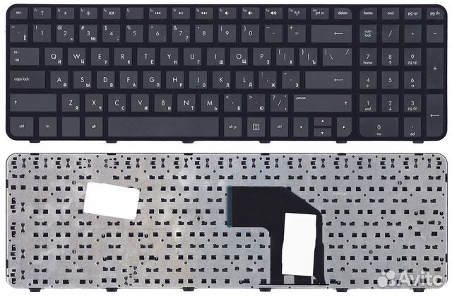 Клавиатура для HP Pavilion G6-2000 черная с рамкой