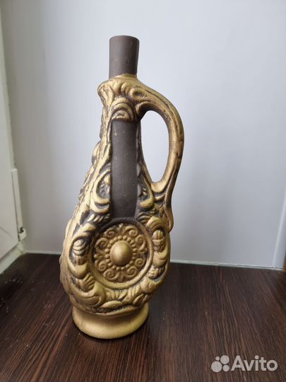 Бутылка керамическая