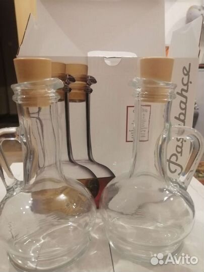 Подарочный набор. Ёмкость для масла и уксуса