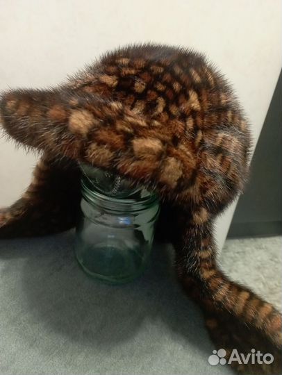 Шапка ушанка женская