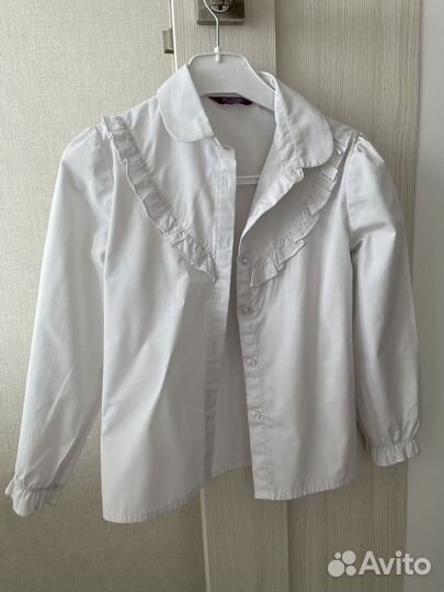 Рубашка белая для девочки