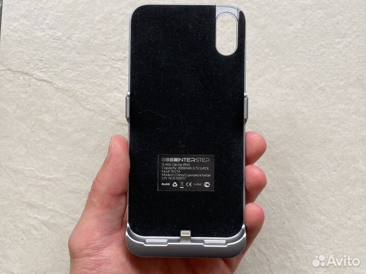 Чехол зарядка iPhone X