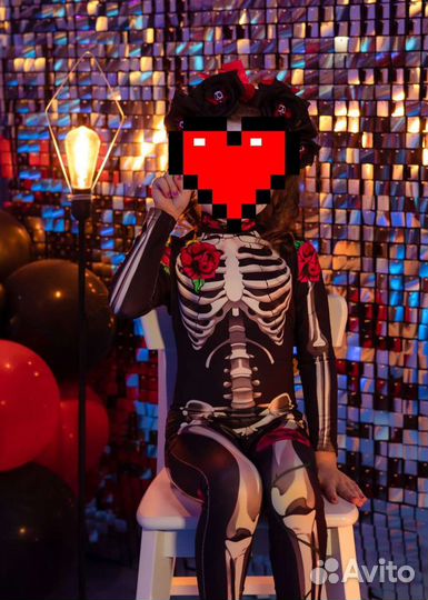 Костюм скелета