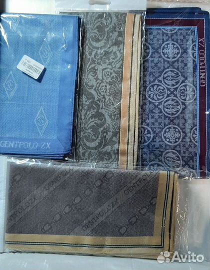 Новые носовые платки 53 штук (разные)