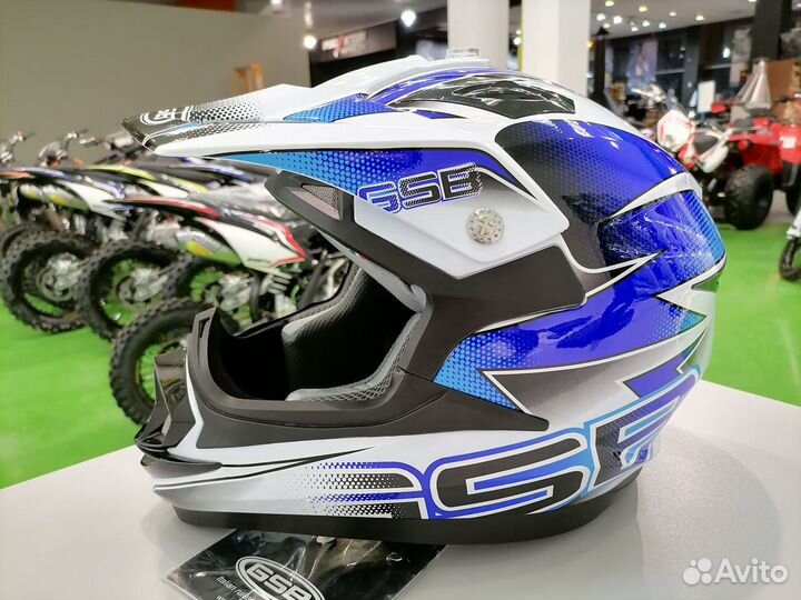 Шлем кроссовый GSB XP-14 B