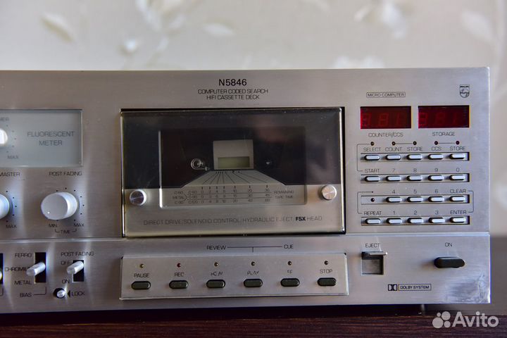Кассетная дека Philips N5846
