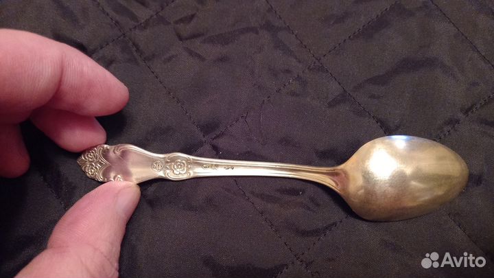 Столовые приборы из мельхиора СССР Ложка поварежка