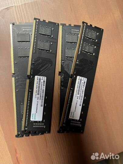 Оперативная память 4 планки ddr4 4gb