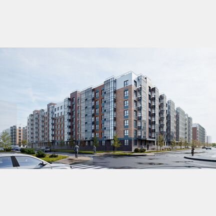 2-к. квартира, 59,2 м², 1/8 эт.