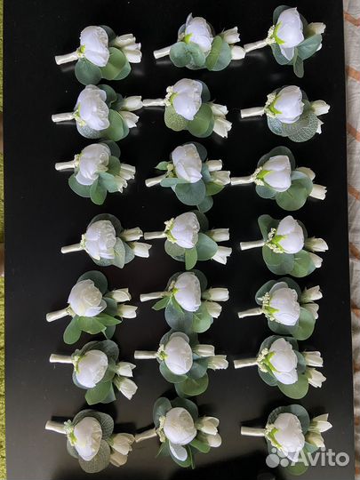 Свадебная бутоньерка