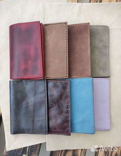 Обложка на паспорт из натуральной кожи