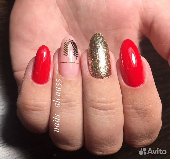 Гель лак, наращивание ногтей, офор-бровей и окраши