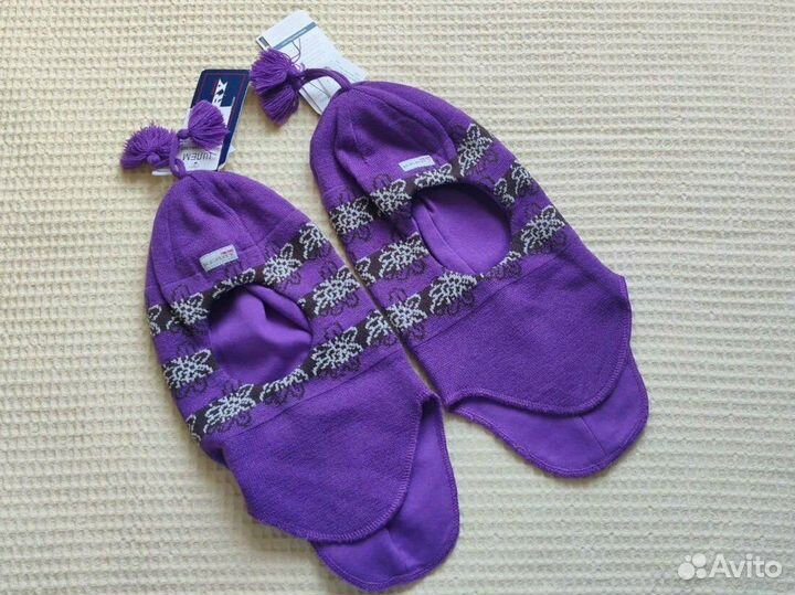 Шапка шлем Kerry 46 для девочки