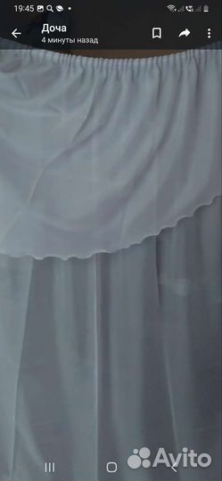 Готовая занавеска с ламбрекеном 3м