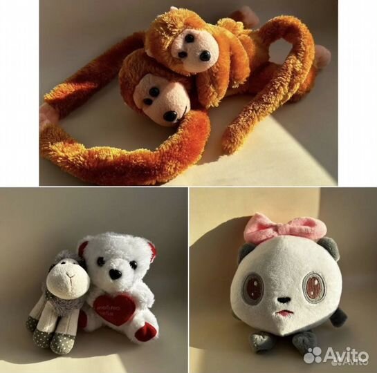 Мягкие игруки на доставку