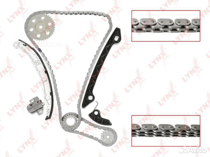 Lynxauto TK-0091 Комплект цепи грм