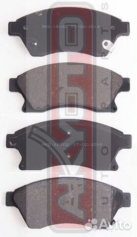 Колодки тормозные дисковые перед