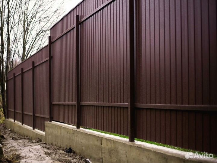 Заборы под заказ 3м