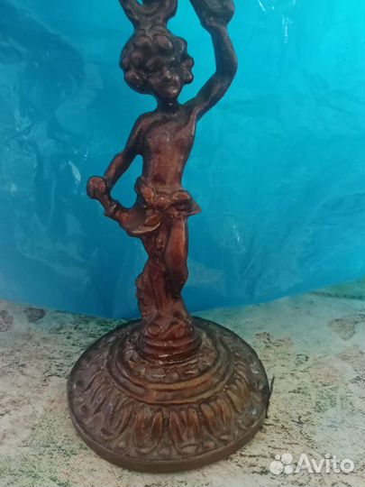 Подсвечник бронза