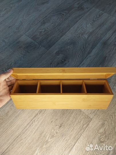 Деревянная коробка - шкатулка