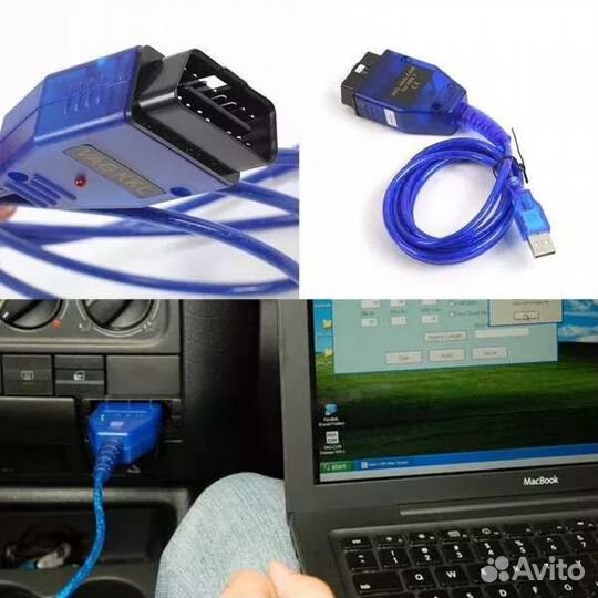 Сканер Volkswagen и Других Vag-Com409.1com. CH340