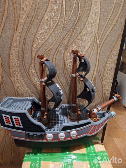 Lego Duplo пиратский корабль