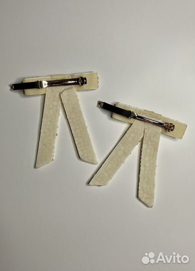 Заколки Бантики Школьные 2 шт