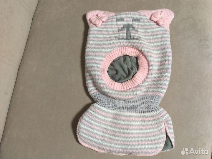 Шапки зимние, варежки очень теплые