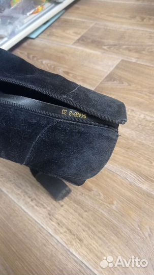 Сапоги женские зимние евро 33-34 размер