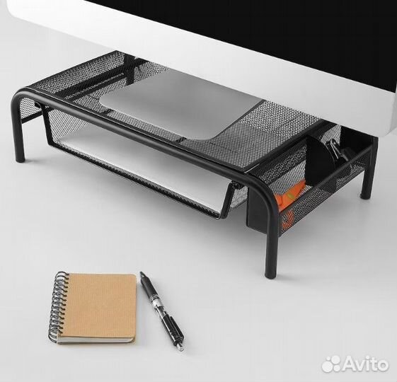Подставка для монитора IKEA с выдвижным ящиком