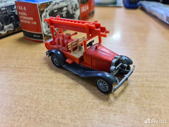 Модель 1:43 Газ А пожарный