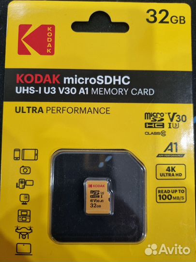 Карты памяти microSD 32/64
