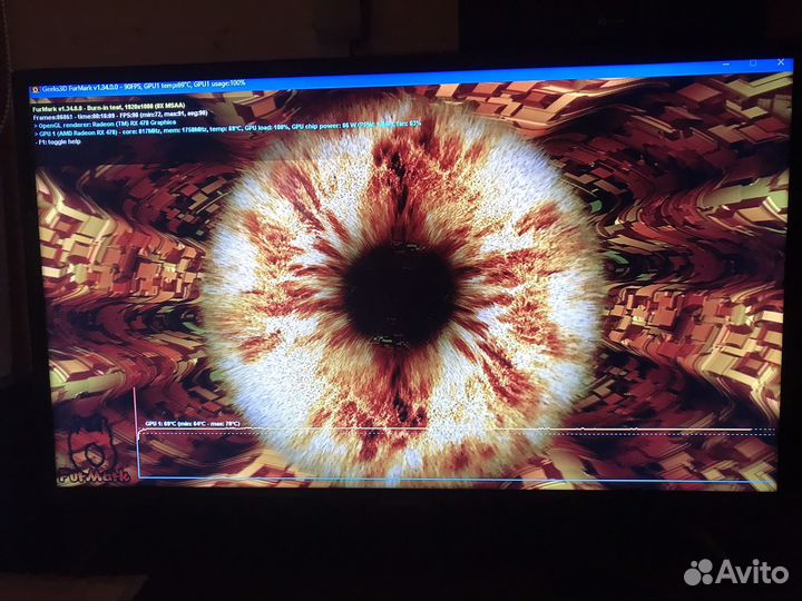 Видеокарта His Radeon rx 470 4gb