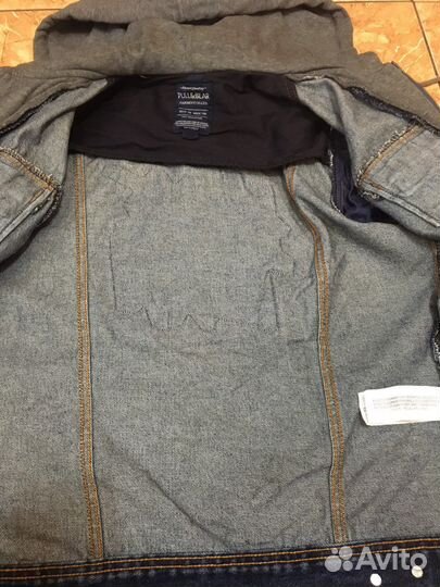 Джинсовая куртка pull bear