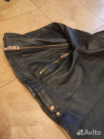 Кожаная куртка/ косуха zara